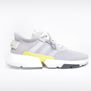 Mens adidas POD - S3.1 Sneaker 9.5 Grey/Green/Whit
